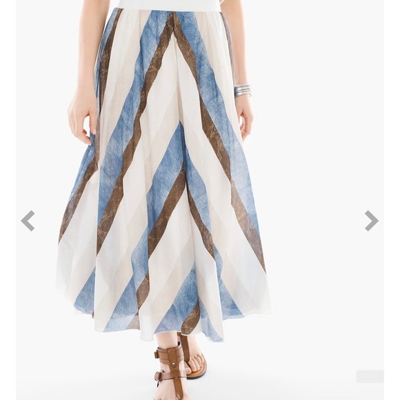 Chico's Dresses & Skirts - New. CHICO’S Tribal Stripes Skirt Size 0 US-4